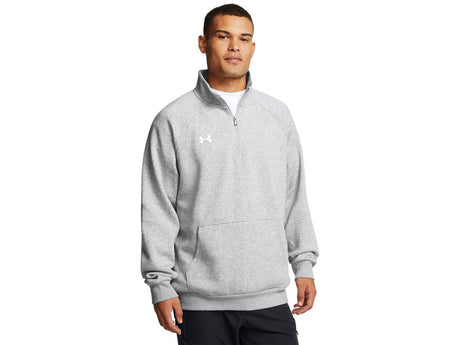 Under Armour Mens UA Rival Fleece 村 Zip Sweatshirt - Ultra-Soft Interior