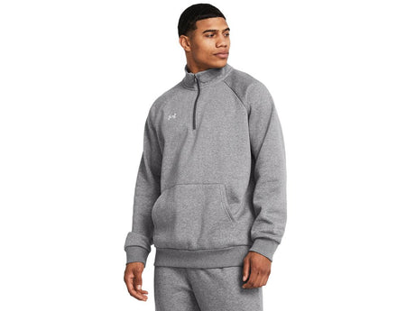 Under Armour Mens UA Rival Fleece 村 Zip Sweatshirt - Ultra-Soft Interior