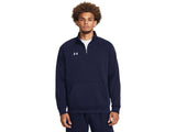 Under Armour Mens UA Rival Fleece 村 Zip Sweatshirt - Ultra-Soft Interior