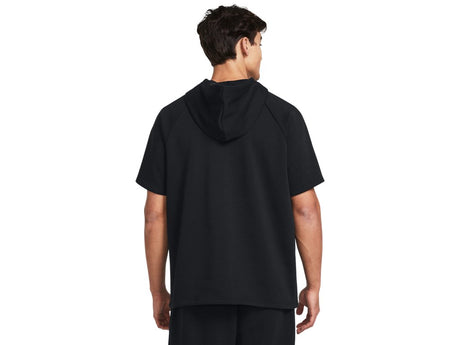 Under Armour Mens UA Rival Fleece Short Sleeve Hoodie Apparel - Ultra-soft Cotton-blend Fleece