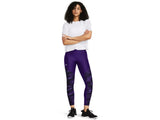 Under Armour Womens Tech Printed Panel Ankle Leggings - Sweat Wicking and Odor Control