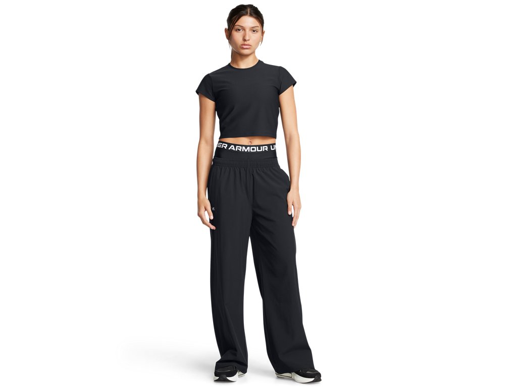 Under Armour Womens UA Rival Wide Leg Pants - Water Repellent and 4-Way Stretch