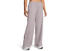 Under Armour Womens UA Rival Wide Leg Pants - Water Repellent and 4-Way Stretch