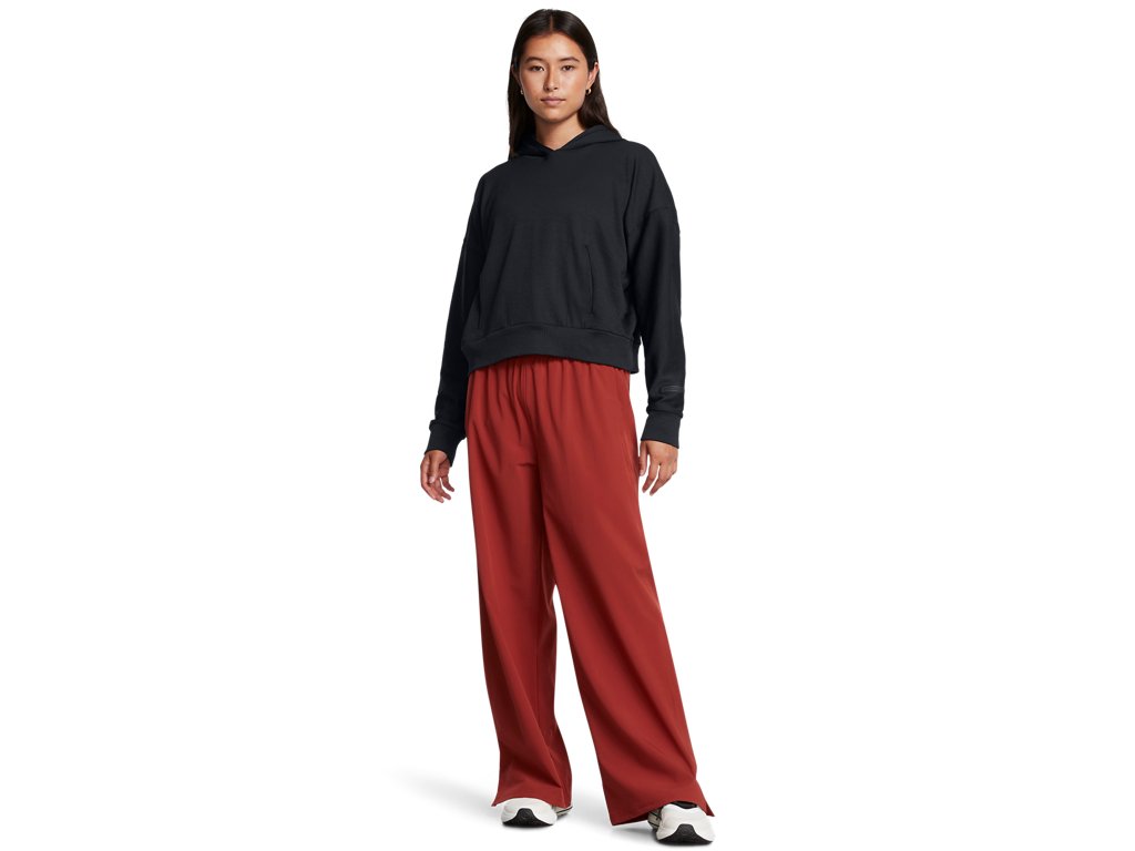 Under Armour Womens UA Rival Wide Leg Pants - Water Repellent and 4-Way Stretch