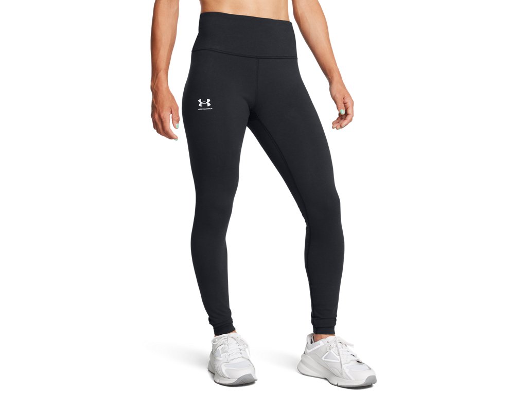 Under Armour Womens Rival Leggings - High-Rise Waistband with Interior Pocket
