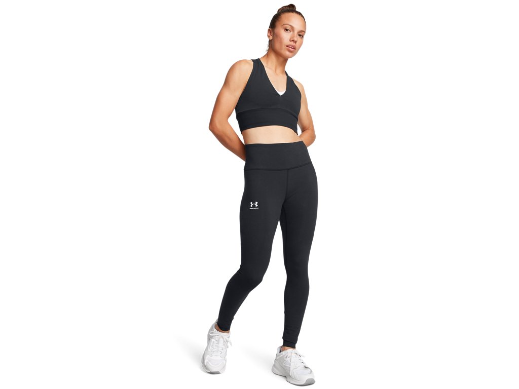 Under Armour Womens Rival Leggings - High-Rise Waistband with Interior Pocket