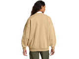 Under Armour Women's Icon Heavyweight Fleece Oversized Crew Apparel - Ultra-Soft Warmth