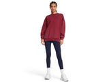 Under Armour Women's Icon Heavyweight Fleece Oversized Crew Apparel - Ultra-Soft Warmth