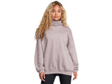 Under Armour Womens UA Icon Fleece Oversized Mock Crew - Ultra-Soft Mid-Weight Fleece