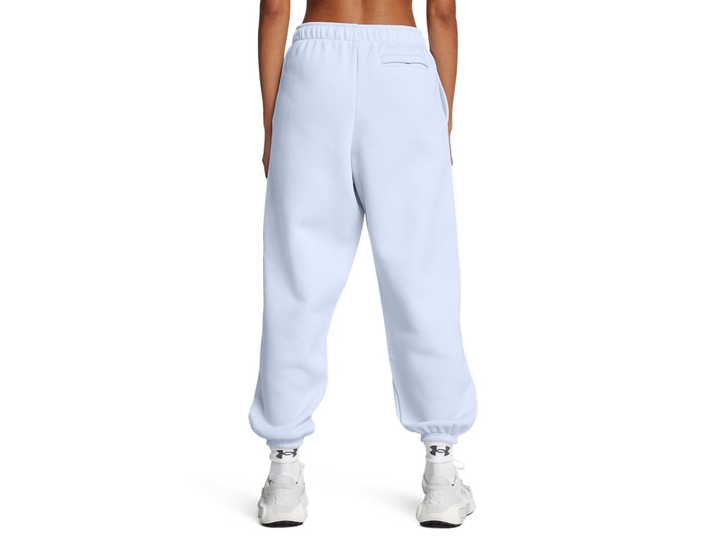Under Armour Women's Icon Fleece Oversized Wordmark Pants - Ultra-Soft Mid-Weight Cotton-Blend Fleece