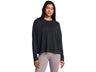 Under Armour Womens Heavyweight Boxy Cropped Long Sleeve T-Shirt - Comfort Cotton Blend
