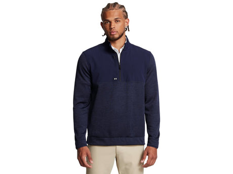 Under Armour Mens Drive Storm SweaterFleece Half Zip Apparel - Water Repellent