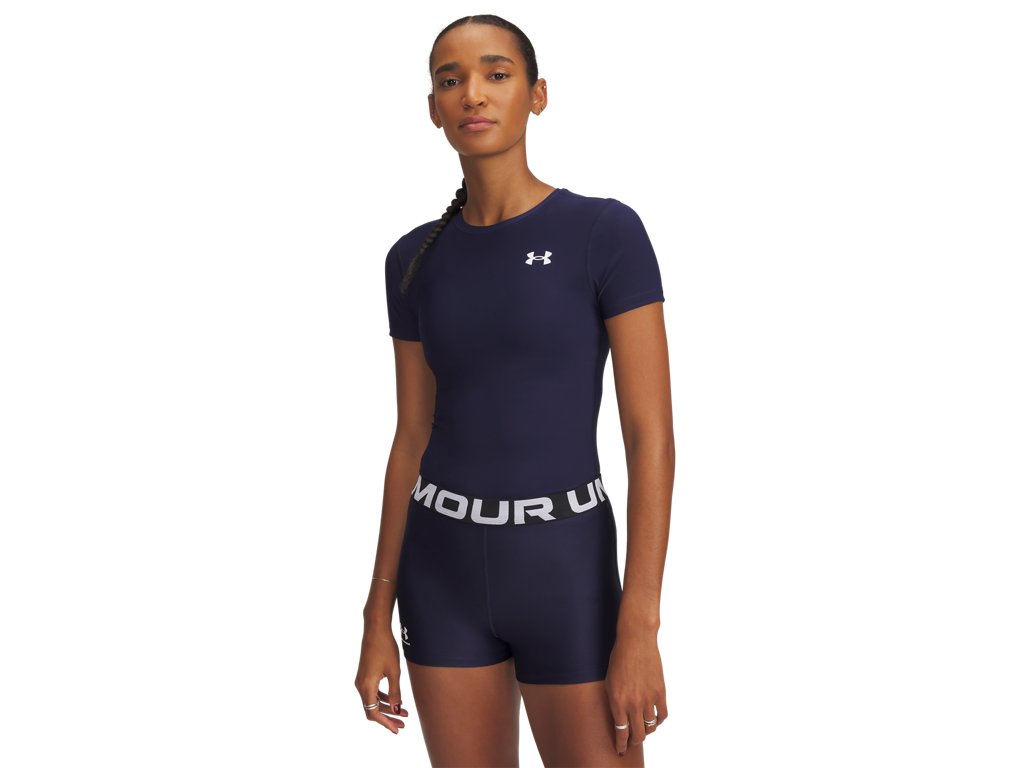 Under Armour Women's HeatGear OG Compression Short Sleeve Shirt - Ultra-Cooling and Sweat-Wicking
