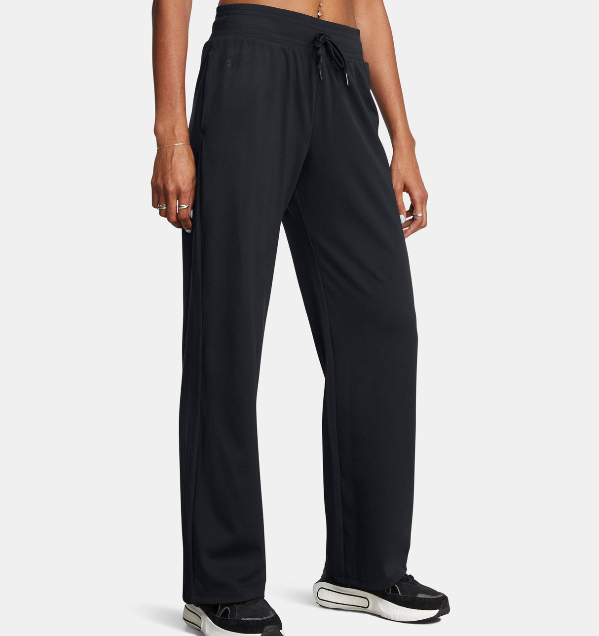 Under Armour Womens Essential Open Hem Pants - Sweat Wicking