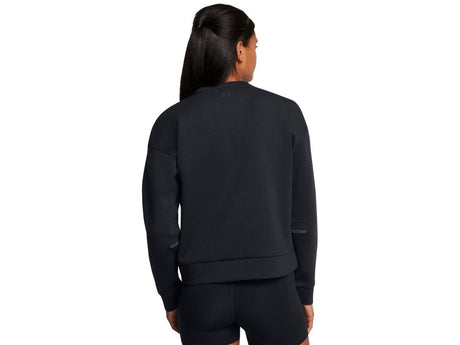 Under Armour Womens Unstoppable Fleece Crew - Breathable and Stretchy