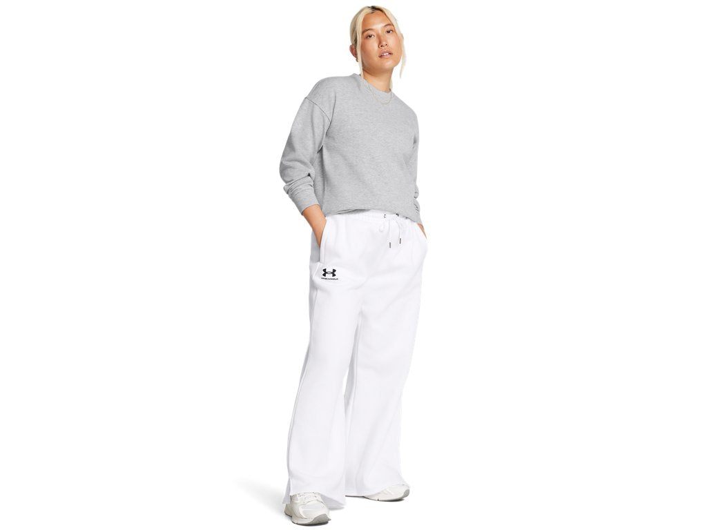 Under Armour Womens Unstoppable Fleece Crew - Breathable and Stretchy