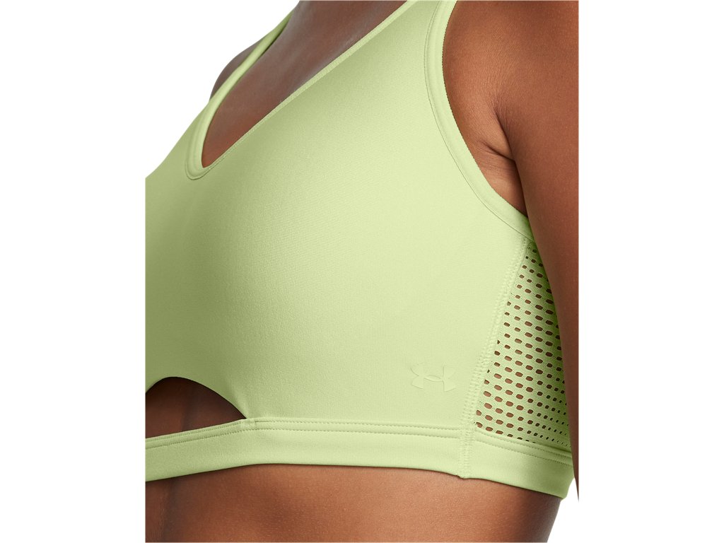 Under Armour Women Infinity Low Mesh Sports Bra - Light Support Breathable Apparel