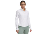 Under Armour Womens Motion Half Zip Top Apparel - 4-Way Stretch Material