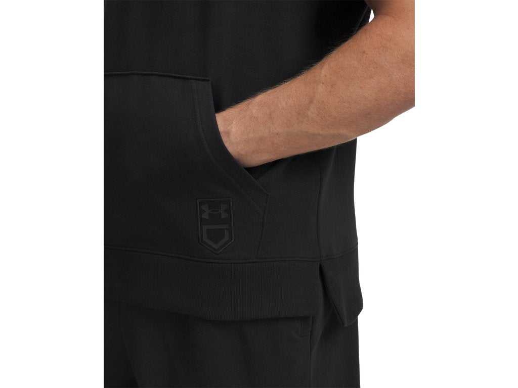 Under Armour Mens Utility Short Sleeve Hoodie - Lightweight and Sweat-Wicking