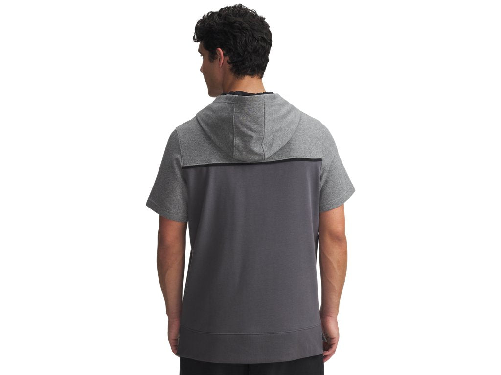 Under Armour Mens Utility Short Sleeve Hoodie - Lightweight and Sweat-Wicking