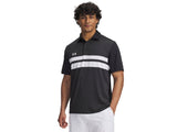 Under Armour Men's Drive Team Dual Stripe Polo Shirt - 4-Way Stretch Material