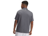 Under Armour Men's Drive Team Dual Stripe Polo Shirt - 4-Way Stretch Material