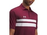 Under Armour Men's Drive Team Dual Stripe Polo Shirt - 4-Way Stretch Material