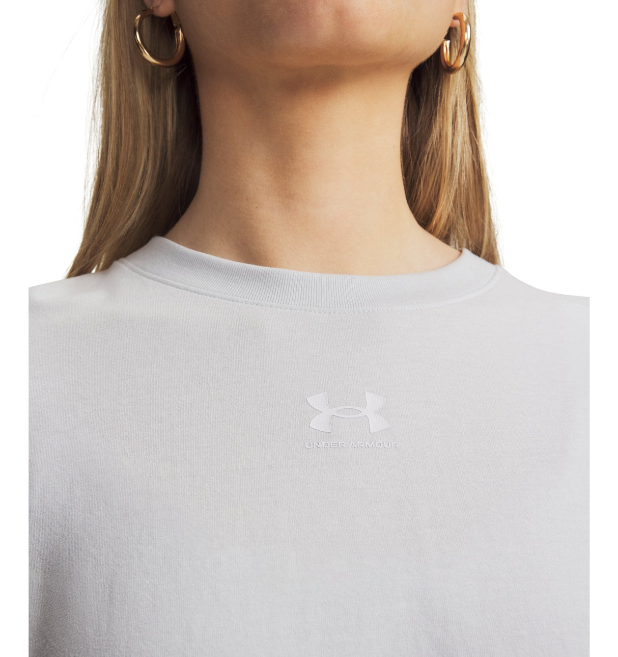 Under Armour Womens Rival Boxy Crop Top