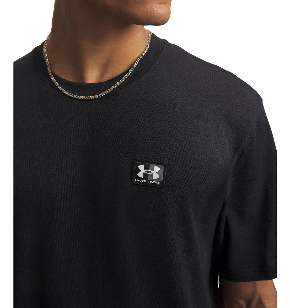 Under Armour Mens Sportstyle Heavyweight Patch T-Shirt