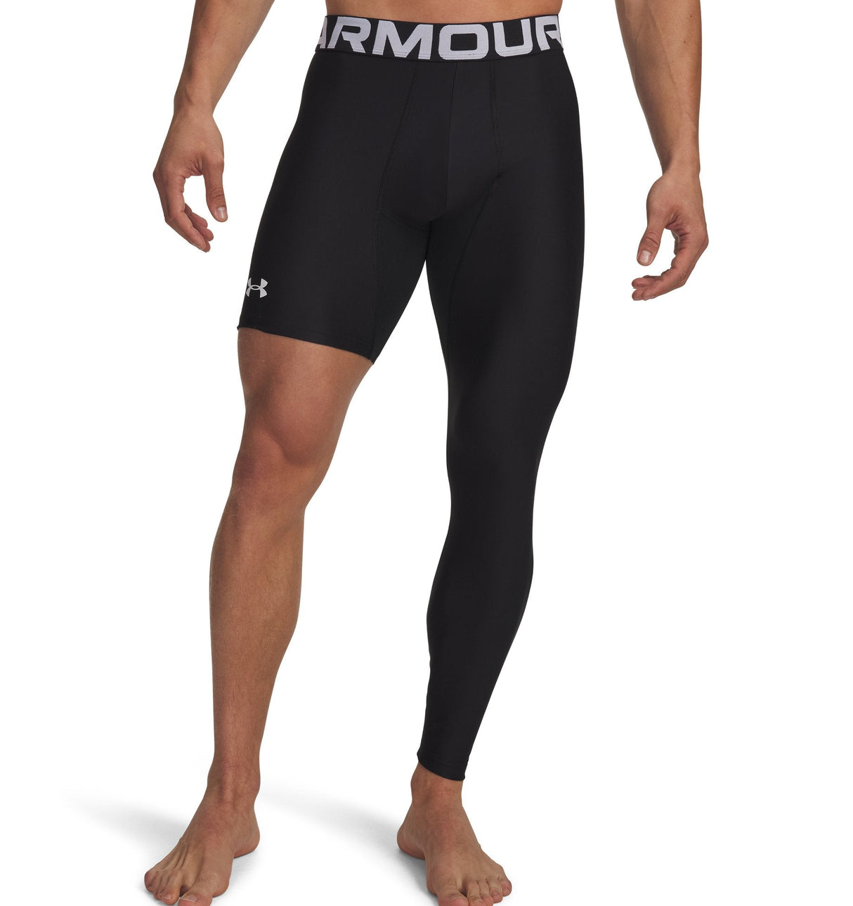 Under Armour Mens HeatGear Asymmetrical Left Leggings