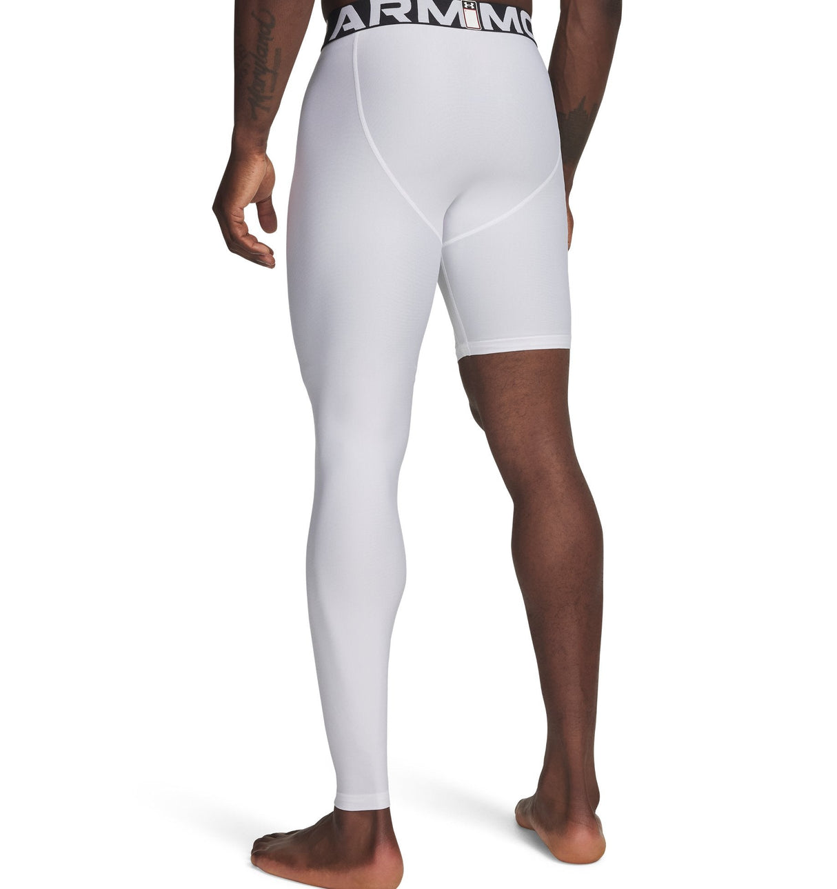 Under Armour Mens HeatGear Asymmetrical Left Leggings