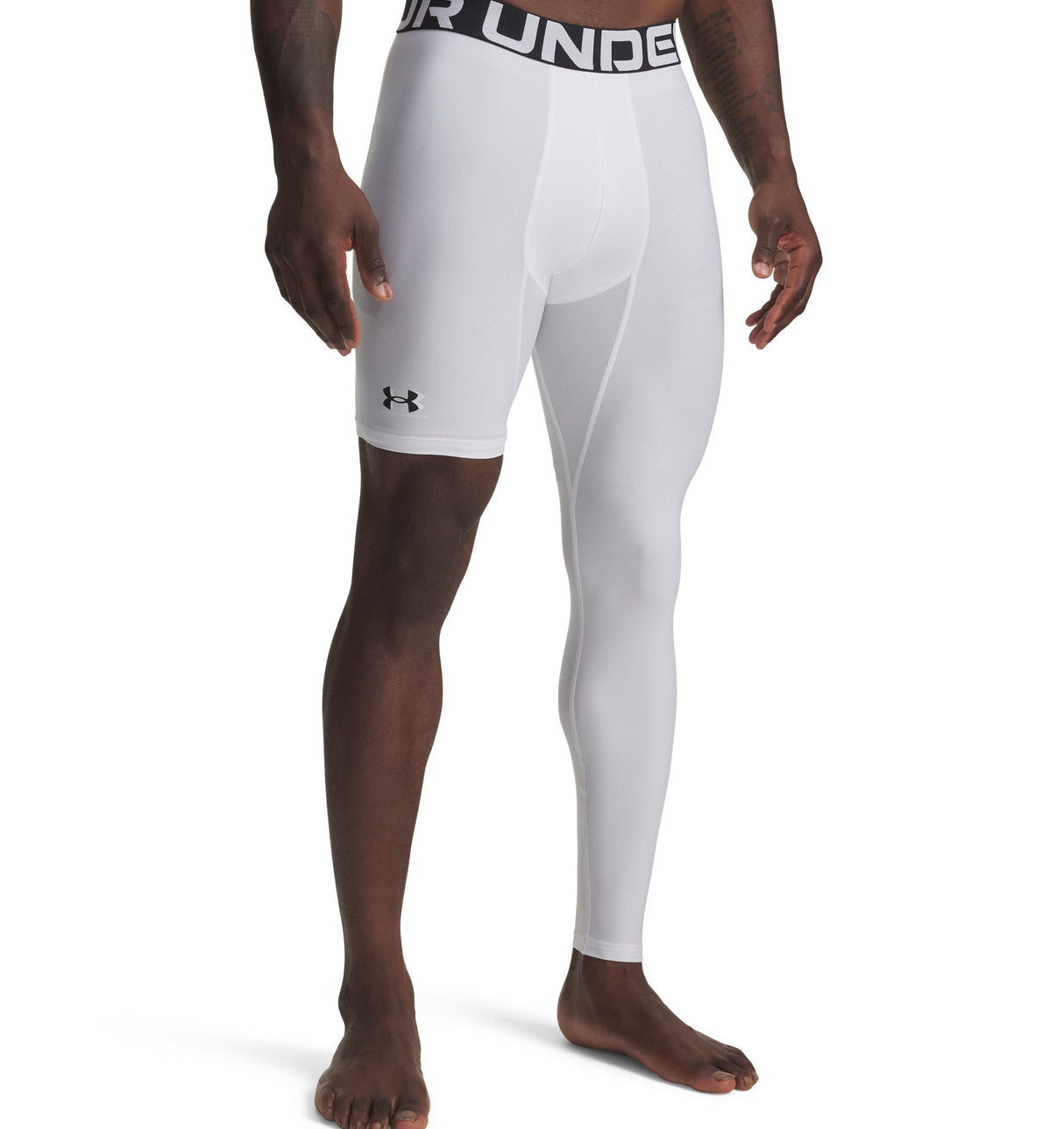Under Armour Mens HeatGear Asymmetrical Left Leggings