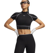 Under Armour Womens HeatGear Elite Crop Top