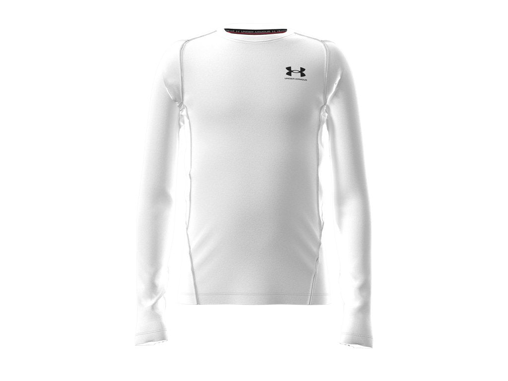 Under Armour Boys HeatGear Armour Long Sleeve Shirt - Sweat Wicking Apparel