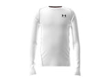 Under Armour Boys HeatGear Armour Long Sleeve Shirt - Sweat Wicking Apparel