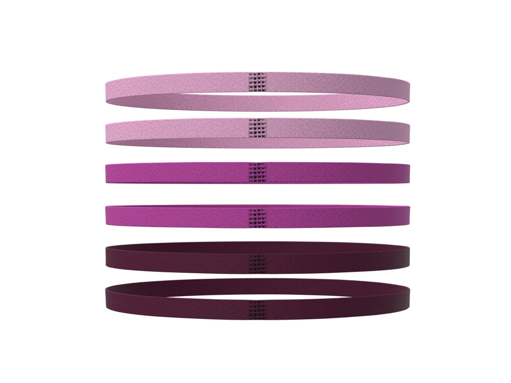 Under Armour Women Mini Elastic Headbands Accessories - Velvet Material for Better Grip