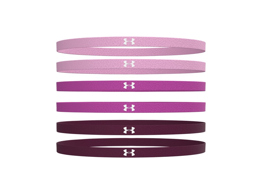 Under Armour Women Mini Elastic Headbands Accessories - Velvet Material for Better Grip