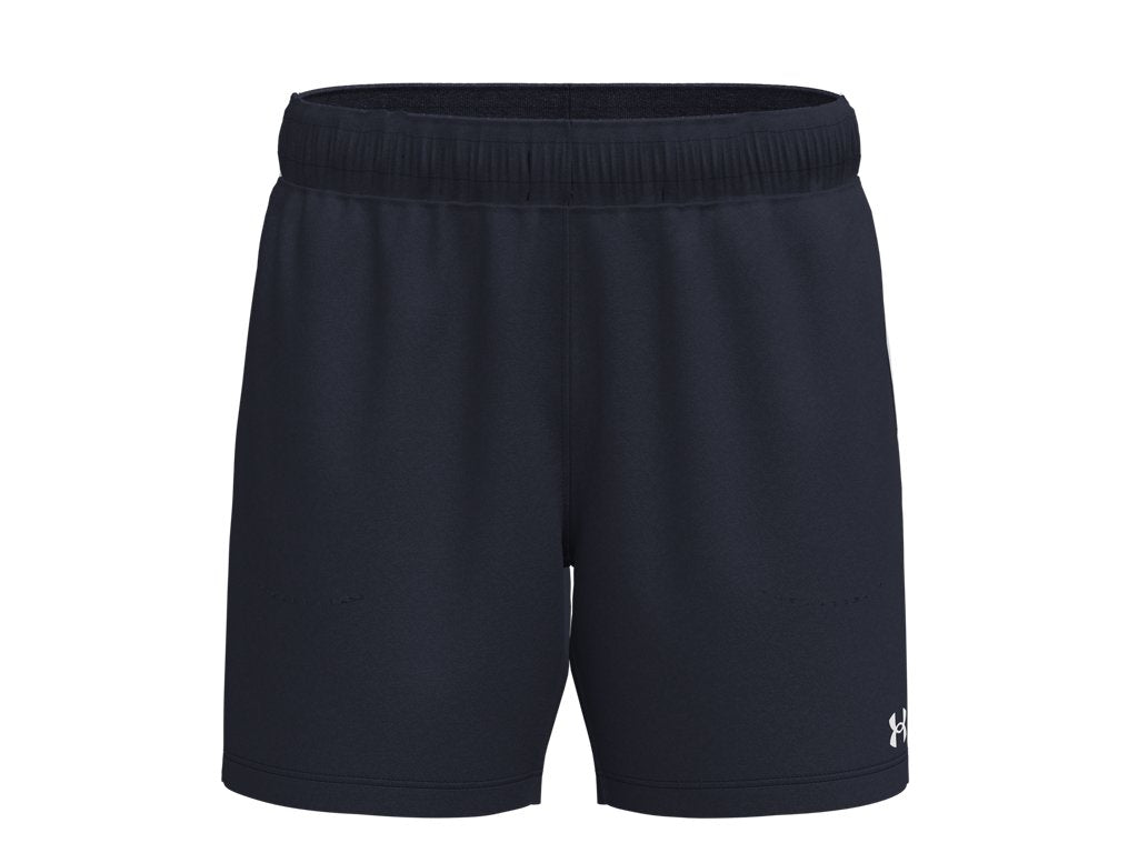 Under Armour Women Tech Team 5 Inch Shorts - Apparel with Sweat-Wicking Feature