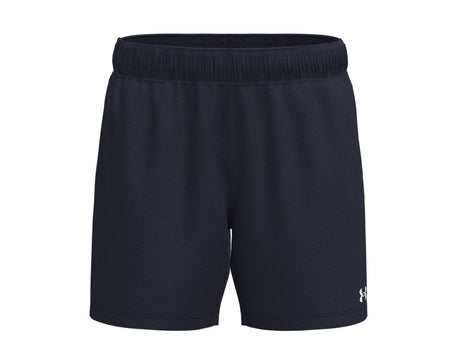 Under Armour Women Tech Team 5 Inch Shorts - Apparel with Sweat-Wicking Feature