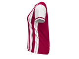 Under Armour Womens Challenger Team Stripe Jersey - Fast-Drying Fabric