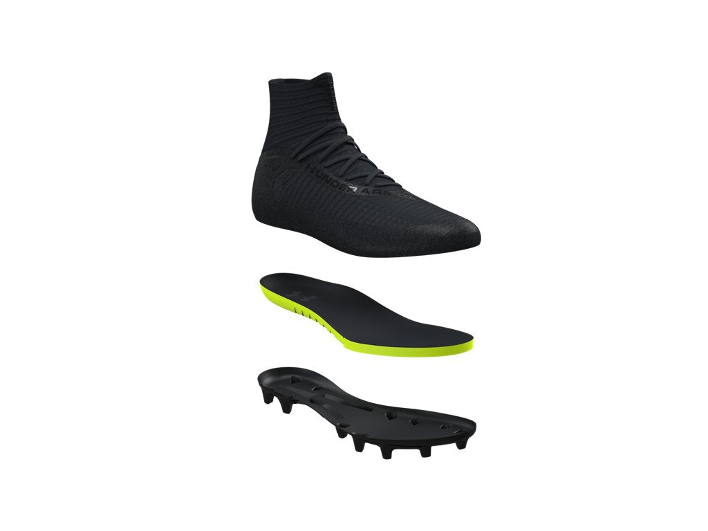 Under Armour Mens Highlight 2 MC Knit Football Cleats - High-Rebound SuperFoam Insole