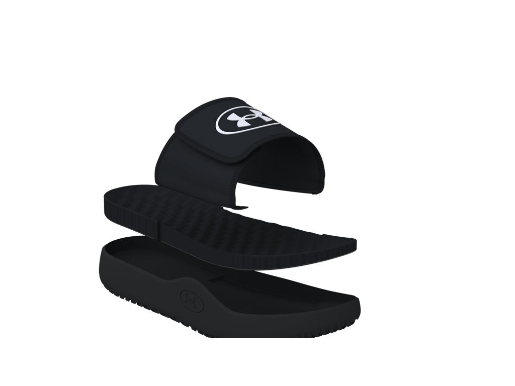 Under Armour Womens UA Ignite Pro 8 Slides Footwear - Updated Memory Foam Comfort