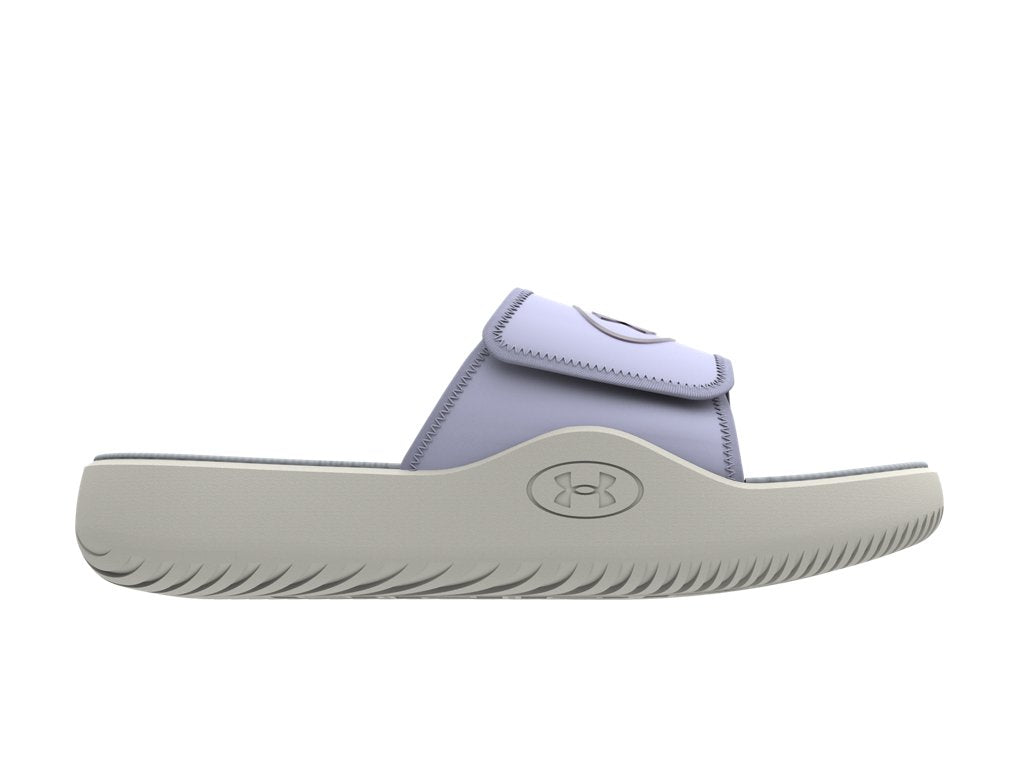 Under Armour Girls Ignite Pro 8 Slides Footwear - Adjustable Strap with Soft Foam Lining