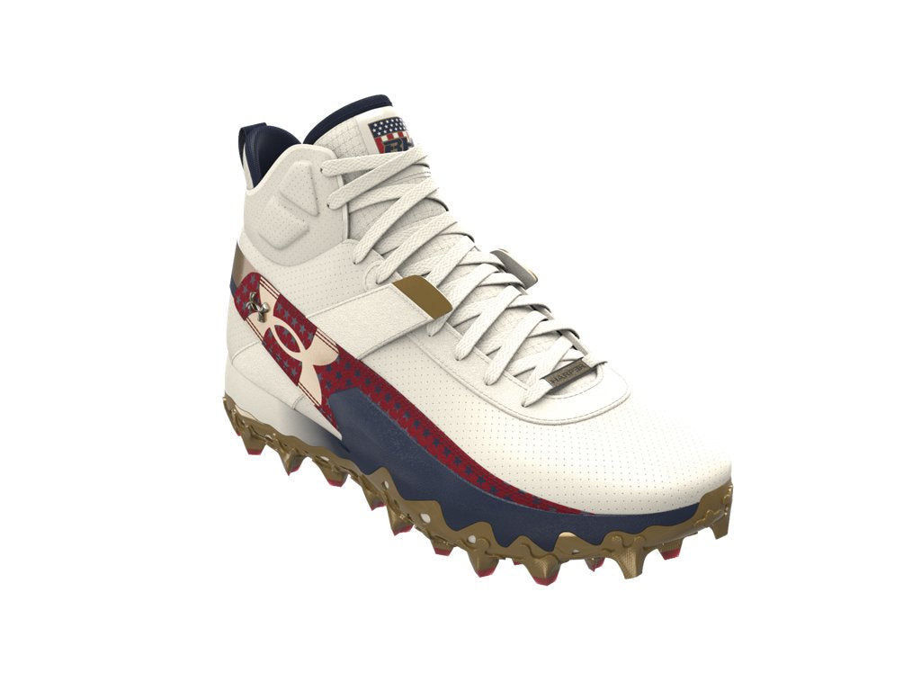 Under Armour Mens Harper 10 Pro TPU LE USA Baseball Cleats - Enhanced Grip and Comfort
