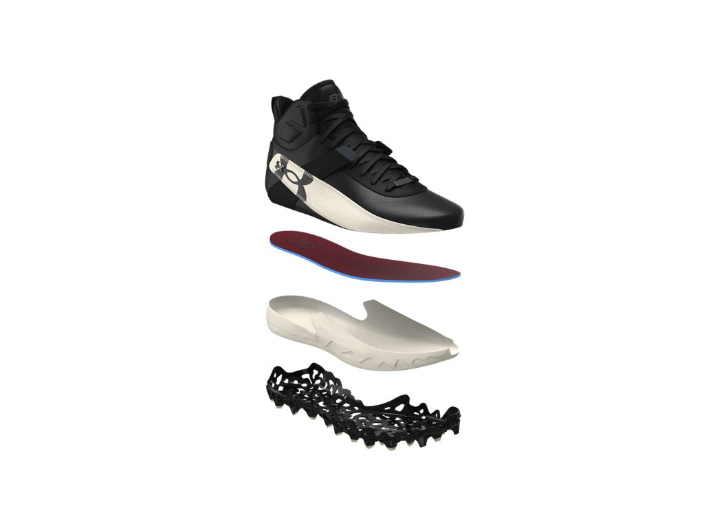 Under Armour Men's UA Harper 10 Pro TPU Mid Baseball Cleats