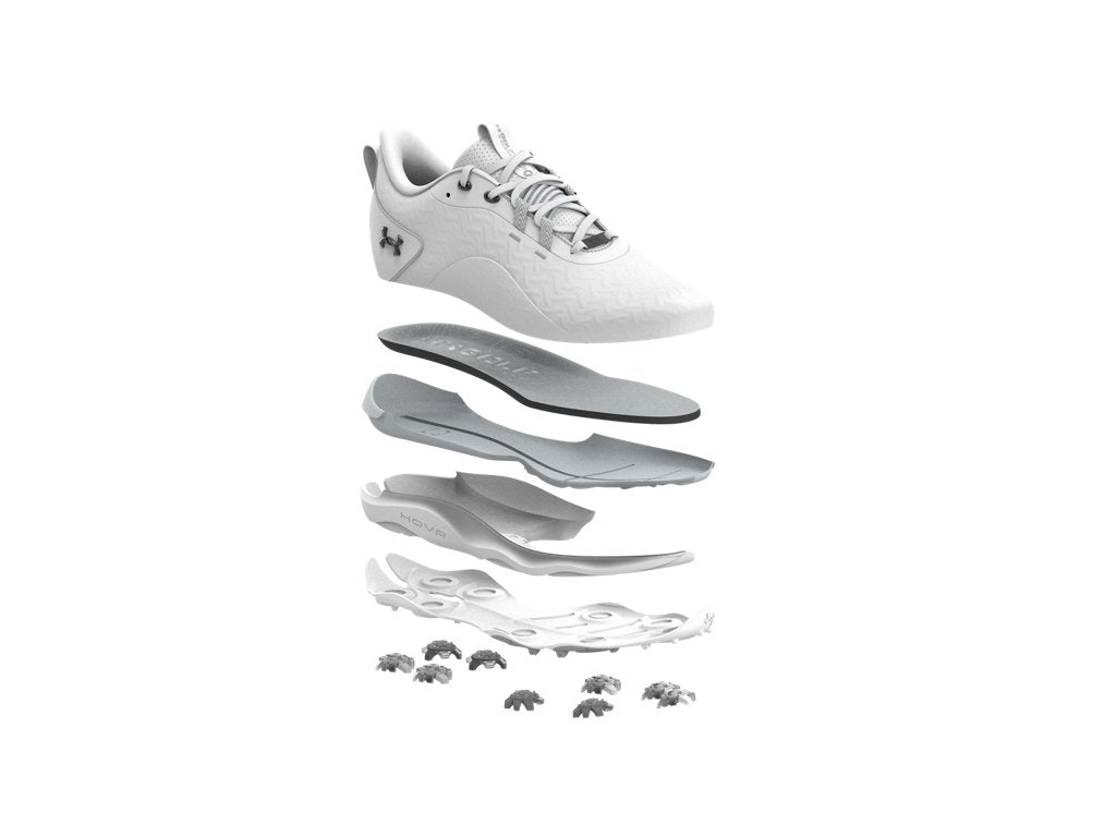 Under Armour Unisex Drive Pro Clone Golf Shoes - Strategic Flex Grooves and S3 Support System