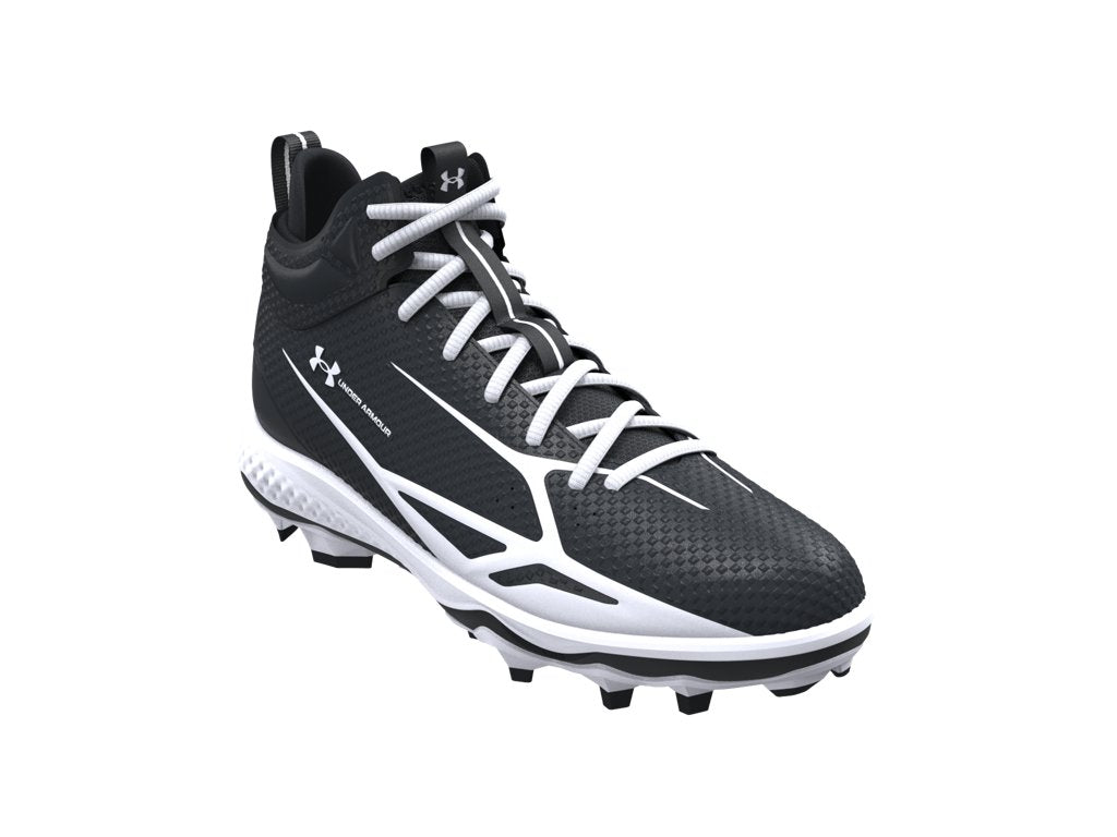 Under Armour Unisex Spotlight Mid Footwear - Durable TPU Plate