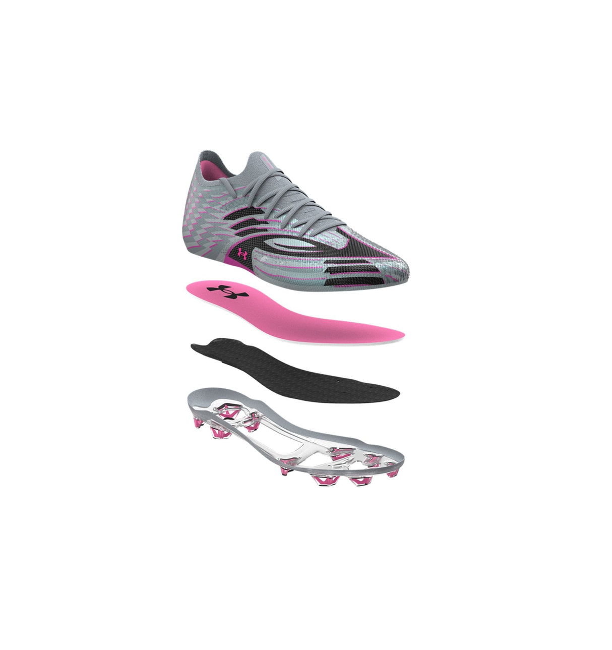 Under Armour Mens Shadow Elite 4 FG Mach Cleats