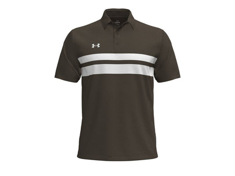 Under Armour Men's Drive Team Dual Stripe Polo Shirt - 4-Way Stretch Material