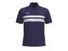 Under Armour Men's Drive Team Dual Stripe Polo Shirt - 4-Way Stretch Material